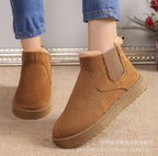 Women's Winter Platform Snow Boots – Warm and Fleece-Lined